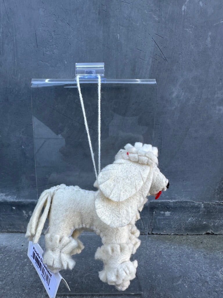 Poodle Ornament