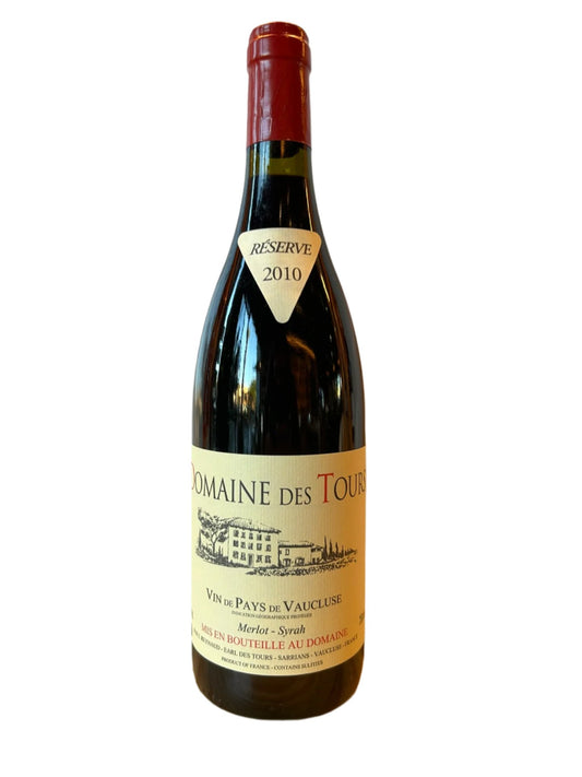 Domaine des Tours 2010 Vin de Pays de Vaucluse