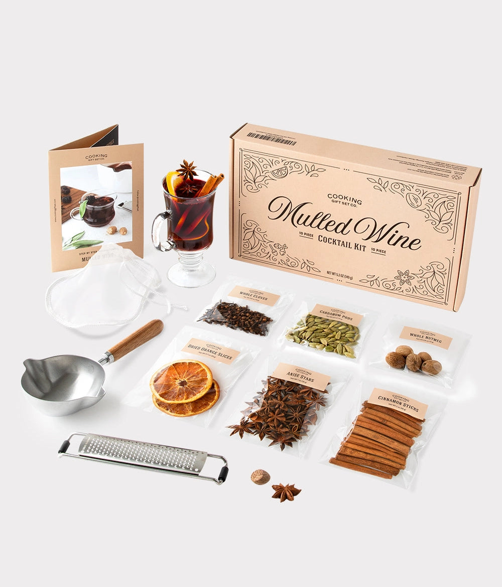 Mulled Wine 10 Piece Cocktail Kit