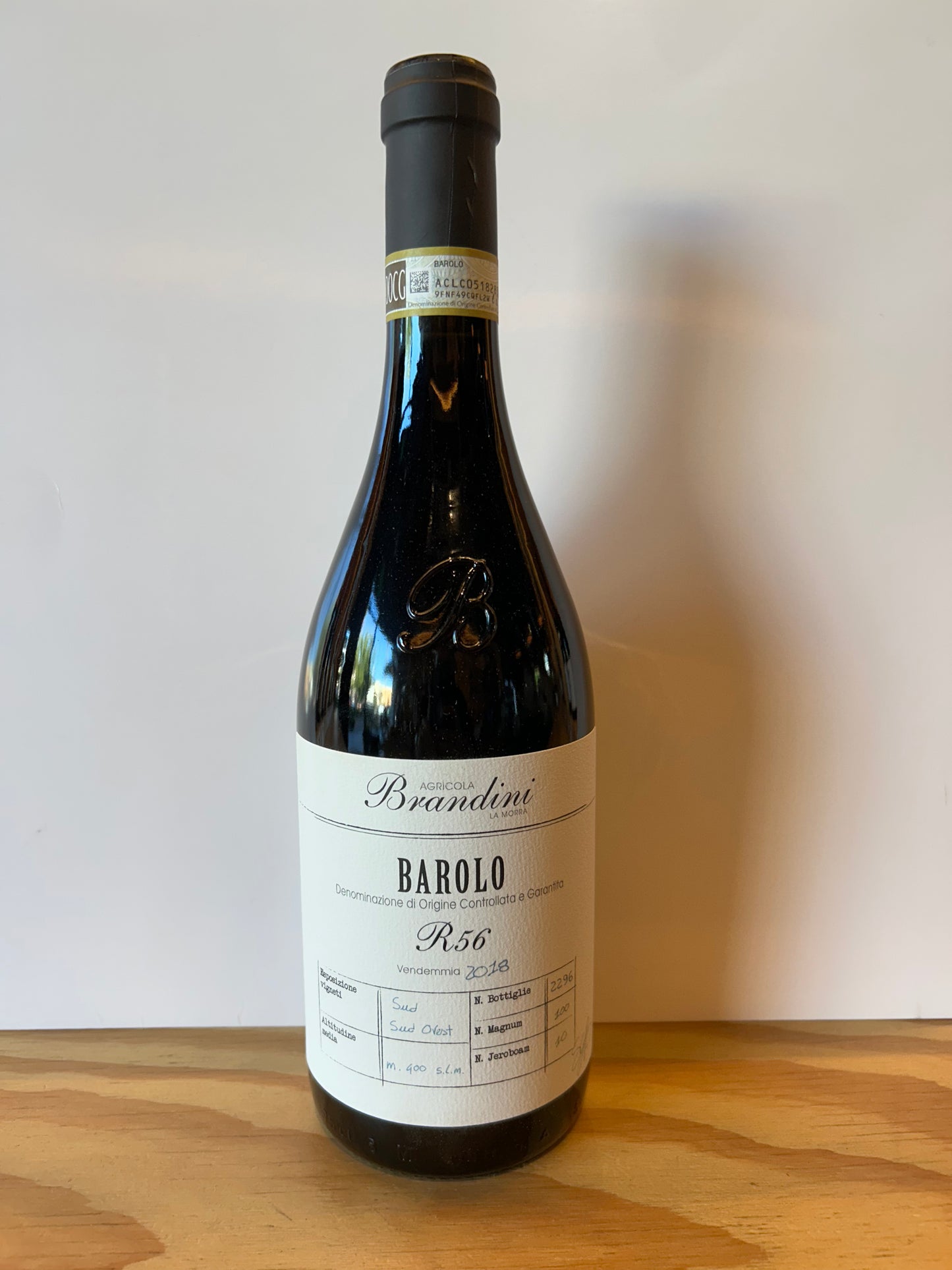 Agricola Brandini 2018 'R56' Barolo