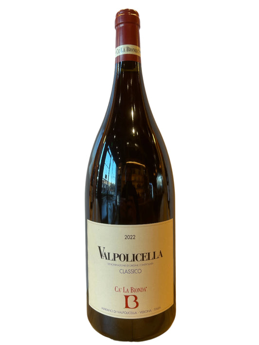 Ca' La Bionda Valpolicella Classico 2022 1.5L